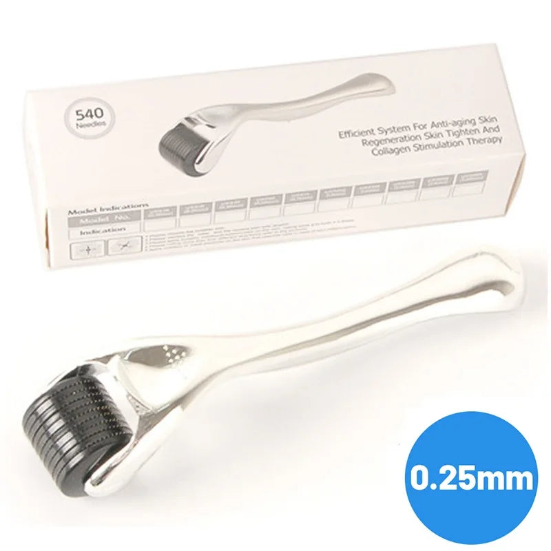 Facial Microneedle Roller Massage DRS 540 Derma Roller Needle Instrument Face Roller Massager Needles Skin Care Tool for Face