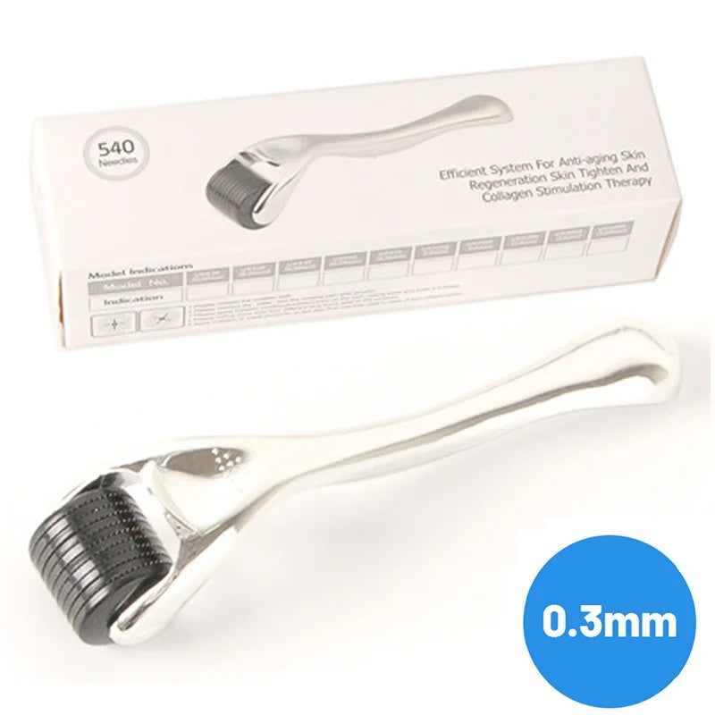 Facial Microneedle Roller Massage DRS 540 Derma Roller Needle Instrument Face Roller Massager Needles Skin Care Tool for Face