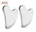 Gua Sha Facial Massage Stainless Steel Gua Sha Massage Tool Anti-Aging Firming Face Cooling Eye SPA Body Massage Tool